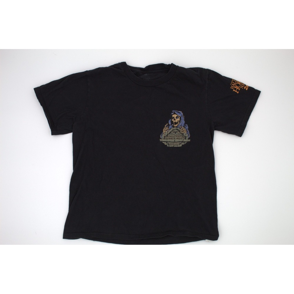 Universal Orlando Halloween Horror Nights 2022 XXS T-Shirt‎ Black Grim Reaper